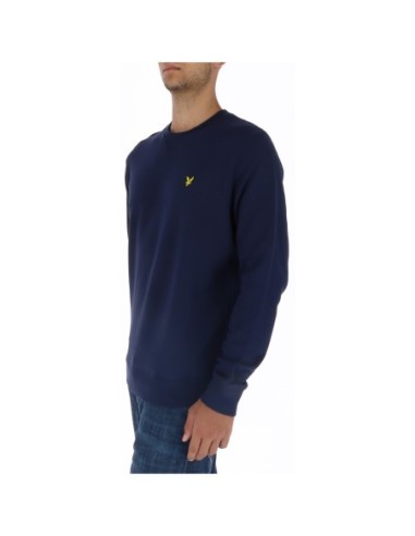 Lyle & Scott Sweat homme bleu imprimé