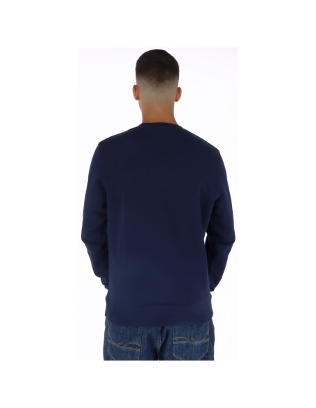 Lyle & Scott Sweat homme bleu imprimé