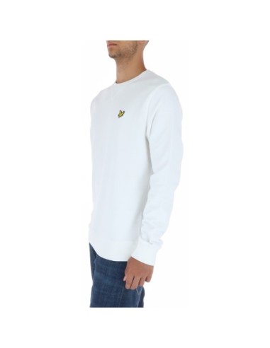 Lyle & Scott Sweat homme blanc