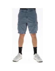 Superdry Bermuda homme bleu azur
