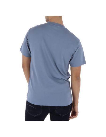 Vans T-shirt homme bleu azur