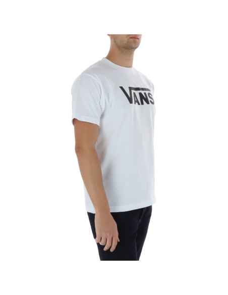 Vans T-shirt homme blanc imprimé