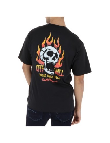 Vans T-shirt homme noir imprimé