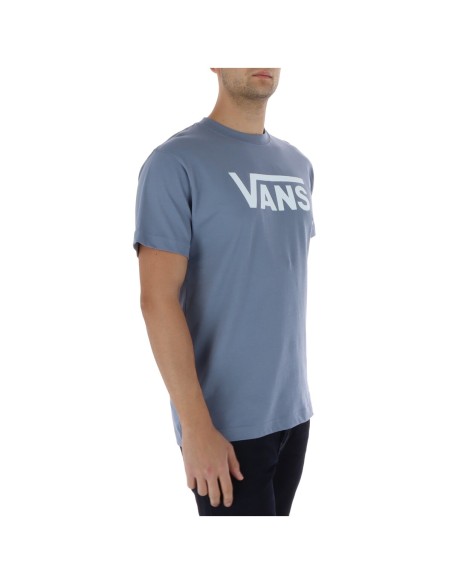 Vans T-shirt homme bleu azur imprimé