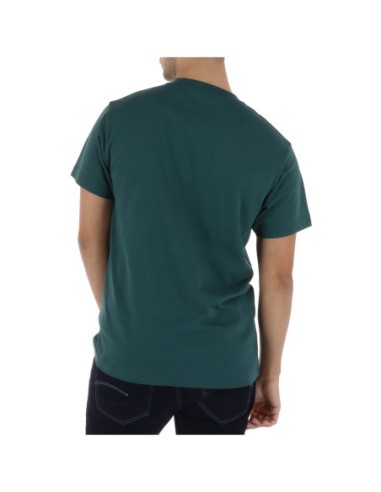 Vans T-shirt homme vert imprimé