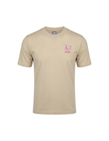 New Balance T-shirt homme beige