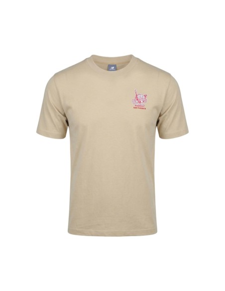 New Balance T-shirt homme beige