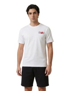 New Balance T-shirt homme blanc