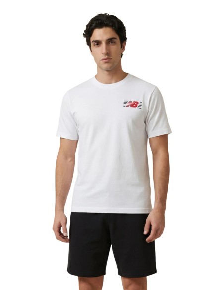 New Balance T-shirt homme blanc