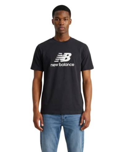 New Balance T-shirt homme noir imprimé