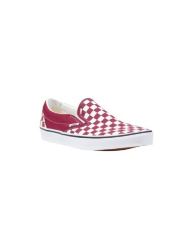 Vans Mocassins homme rouges