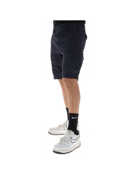 Superdry Bermuda homme bleu