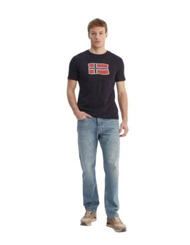 Napapijri T-shirt homme bleu