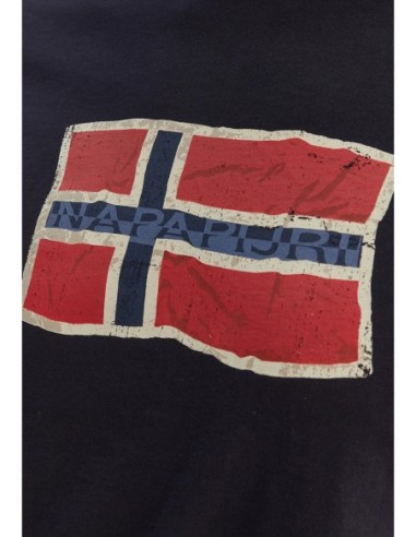 Napapijri T-shirt homme bleu