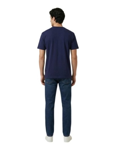 Napapijri T-shirt homme bleu imprimé