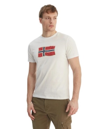 Napapijri T-shirt homme beige