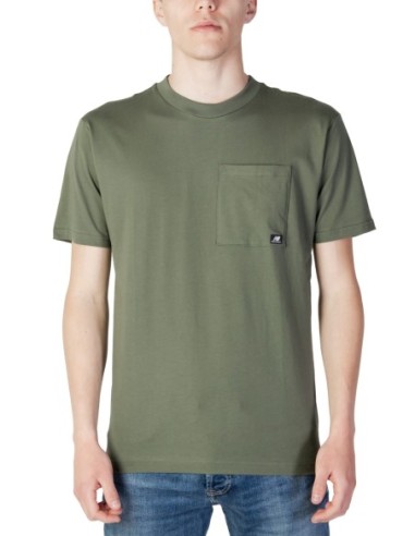 New Balance T-shirt homme vert poche