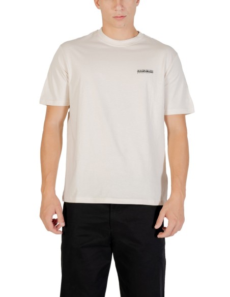 Napapijri T-shirt homme beige