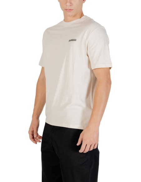 Napapijri T-shirt homme beige