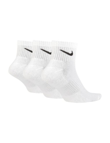 Chaussettes blanches Nike – lot de 3 coupe classique