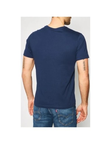 Nike T-shirt homme bleu coton