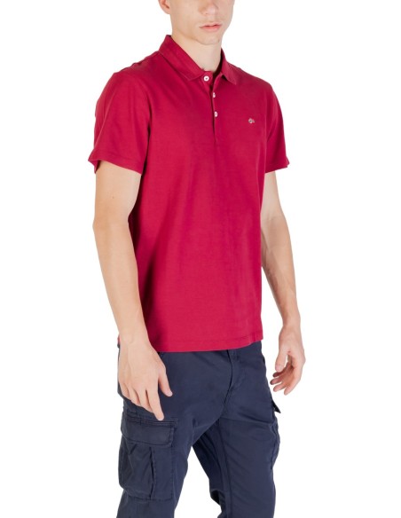 Napapijri Polo homme bordeaux