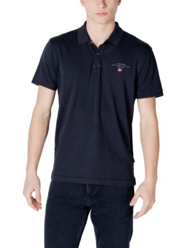 Napapijri Polo homme bleu clair