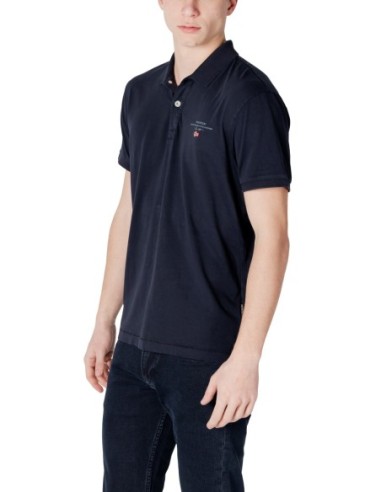Napapijri Polo homme bleu clair