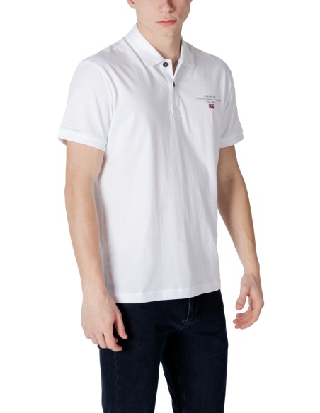 Napapijri Polo homme blanc été