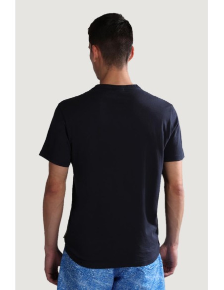 Napapijri T-shirt homme bleu marine