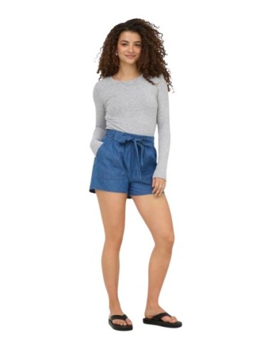 Only Short femme bleu