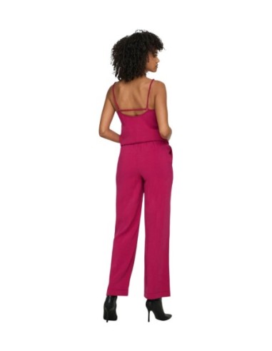 Only Pantalon femme fuchsia