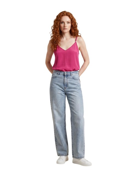 Only Top femme fuchsia