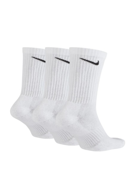 Chaussettes blanches sport Nike – lot de 3 respirantes