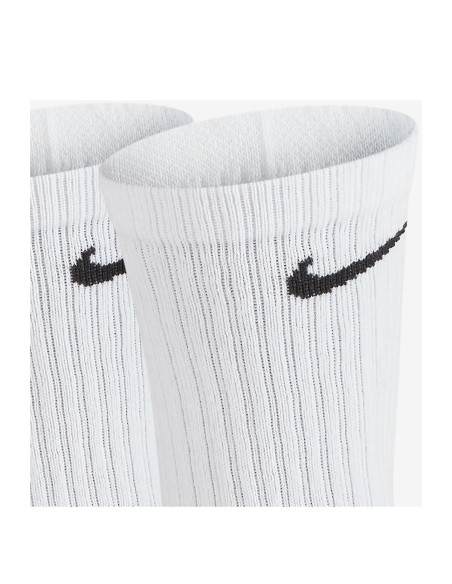 Chaussettes blanches sport Nike – lot de 3 respirantes