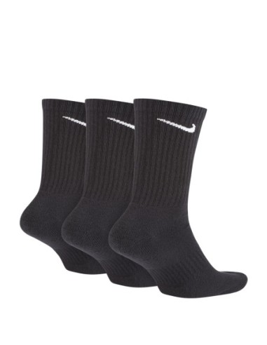 Chaussettes noires sport Nike – lot de 3 respirantes