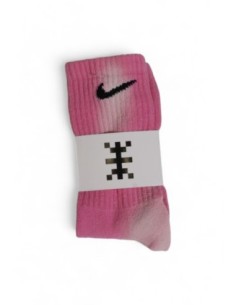 Chaussettes homme rose Nike – confort 100% coton respirant