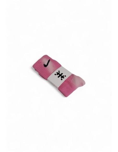 Chaussettes homme rose Nike – confort 100% coton respirant