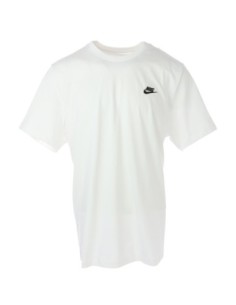 Nike T-shirt homme blanc coton