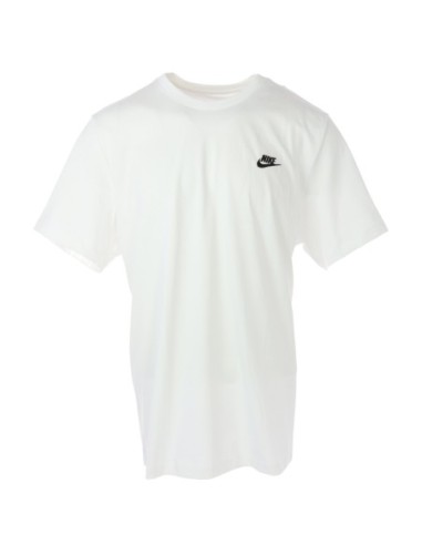 Nike T-shirt homme blanc coton