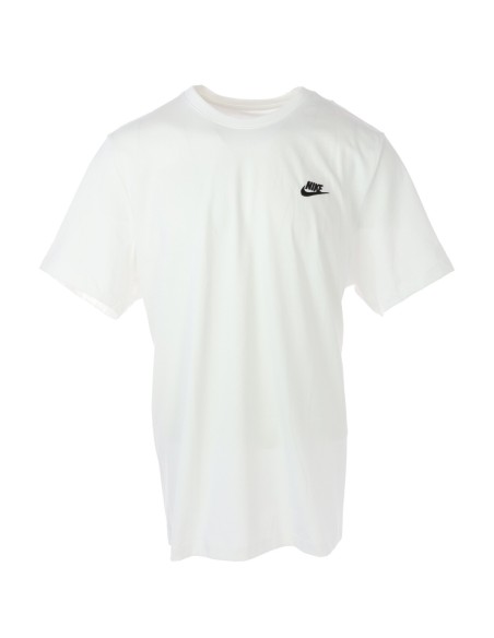 Nike T-shirt homme blanc coton