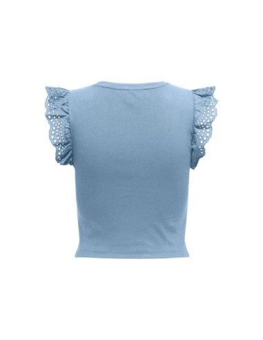 Only Top femme bleu azur