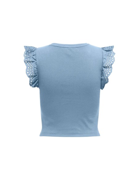 Only Top femme bleu azur