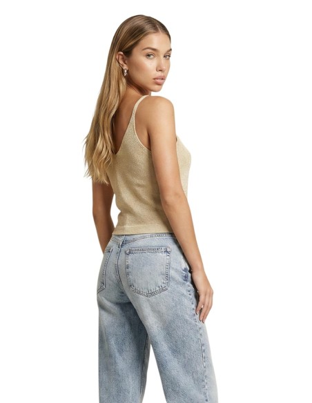 Only Débardeur femme doré