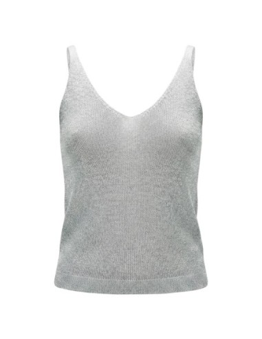 Only Débardeur femme bleu azur