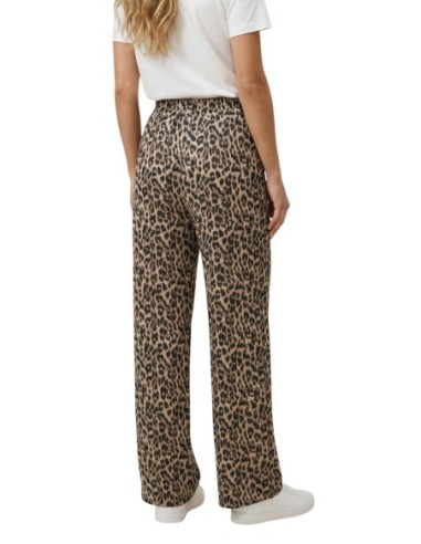 Only Pantalon femme léopard