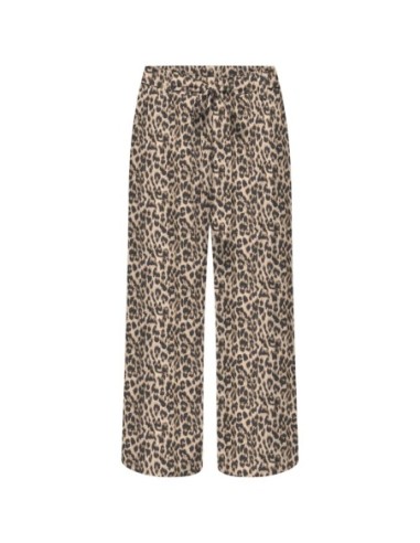 Only Pantalon femme léopard