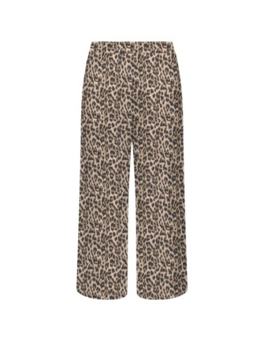Only Pantalon femme léopard