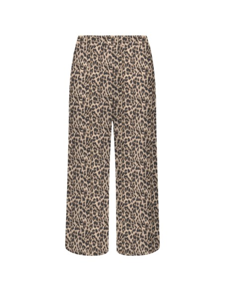Only Pantalon femme léopard