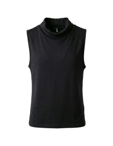 Only Top femme noir drapé